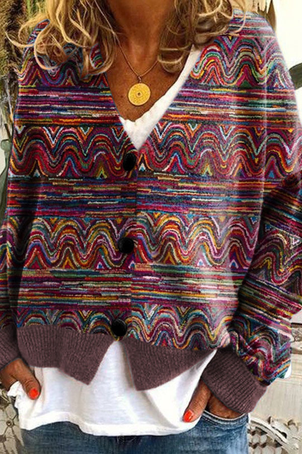 AS | Vintage boho svetr