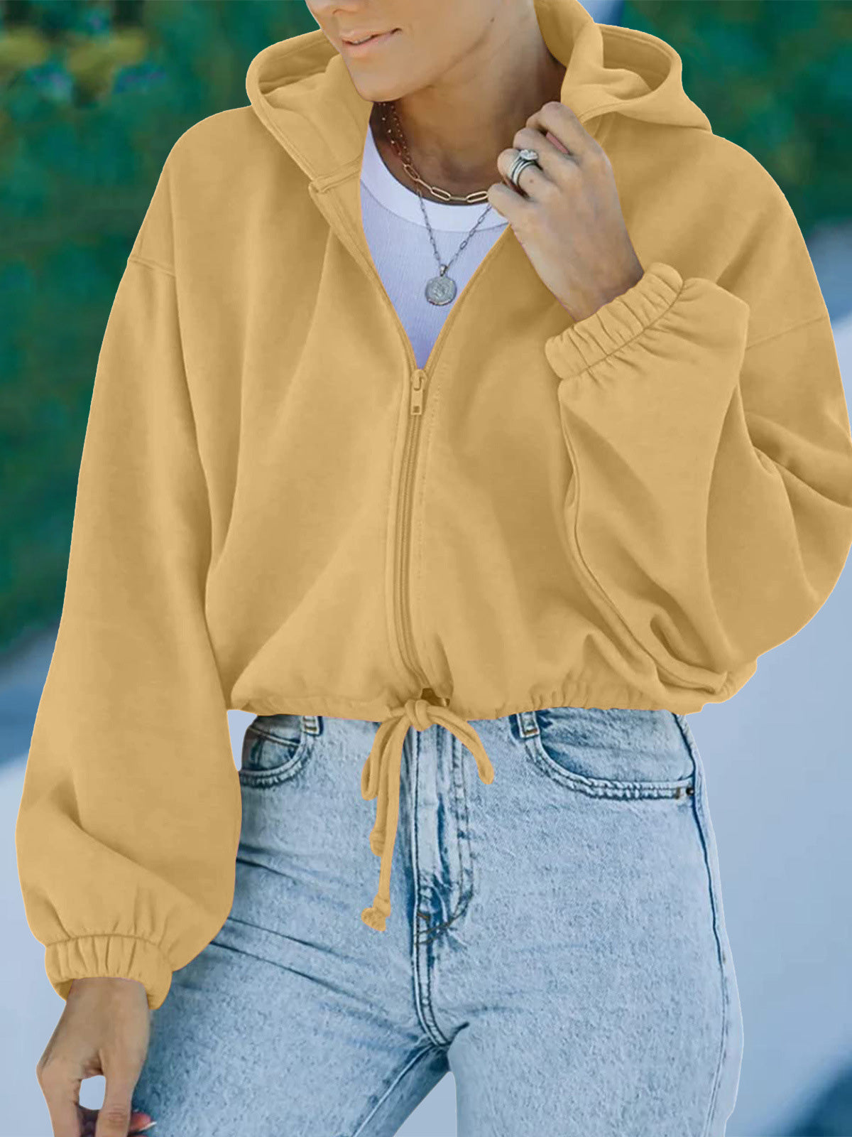 AS | Módní a nenáročná zimní mikina s kapucí