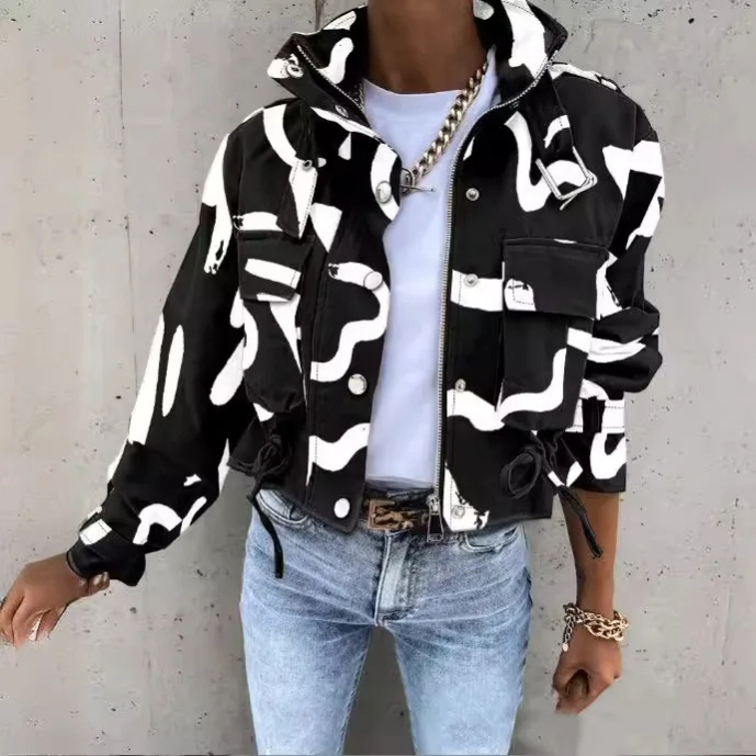 AS | Moderní dámská bunda se stahovací šňůrkou