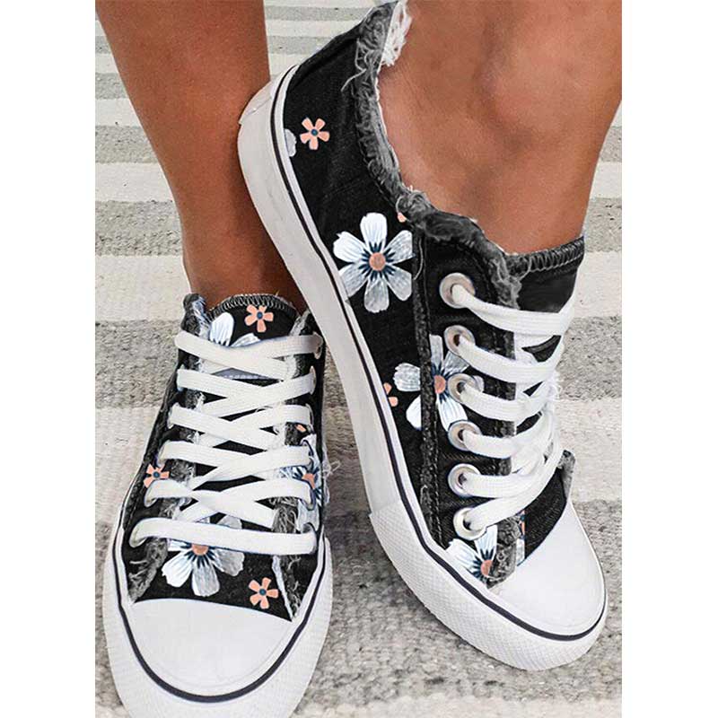 AS | Tenisky s květinovým potiskem