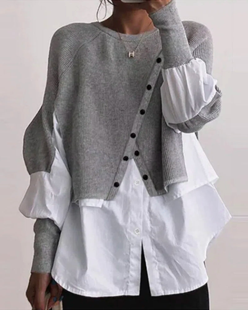 AB | Uvolněný a stylový zimní top