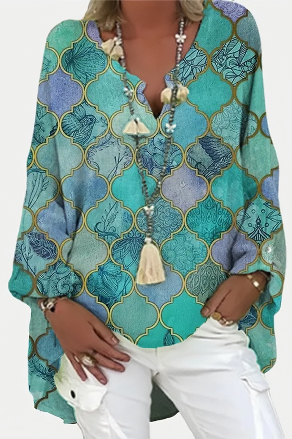 AS | Klasická a elegantní zimní halenka