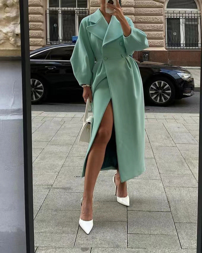 AS | Luxusní teplý dámský kabát