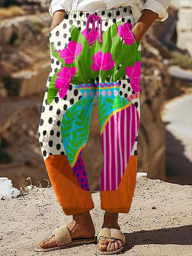 Nenápadný a elegantní Kalhoty