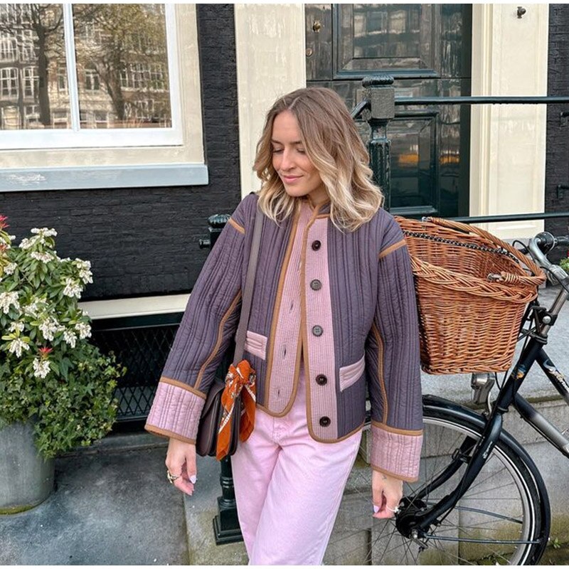 AS | Pohodlná dámská bunda nadměrné velikosti