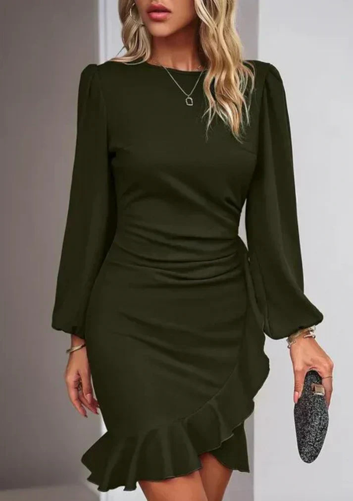 AS | Elegantní šaty s dlouhými rukávy