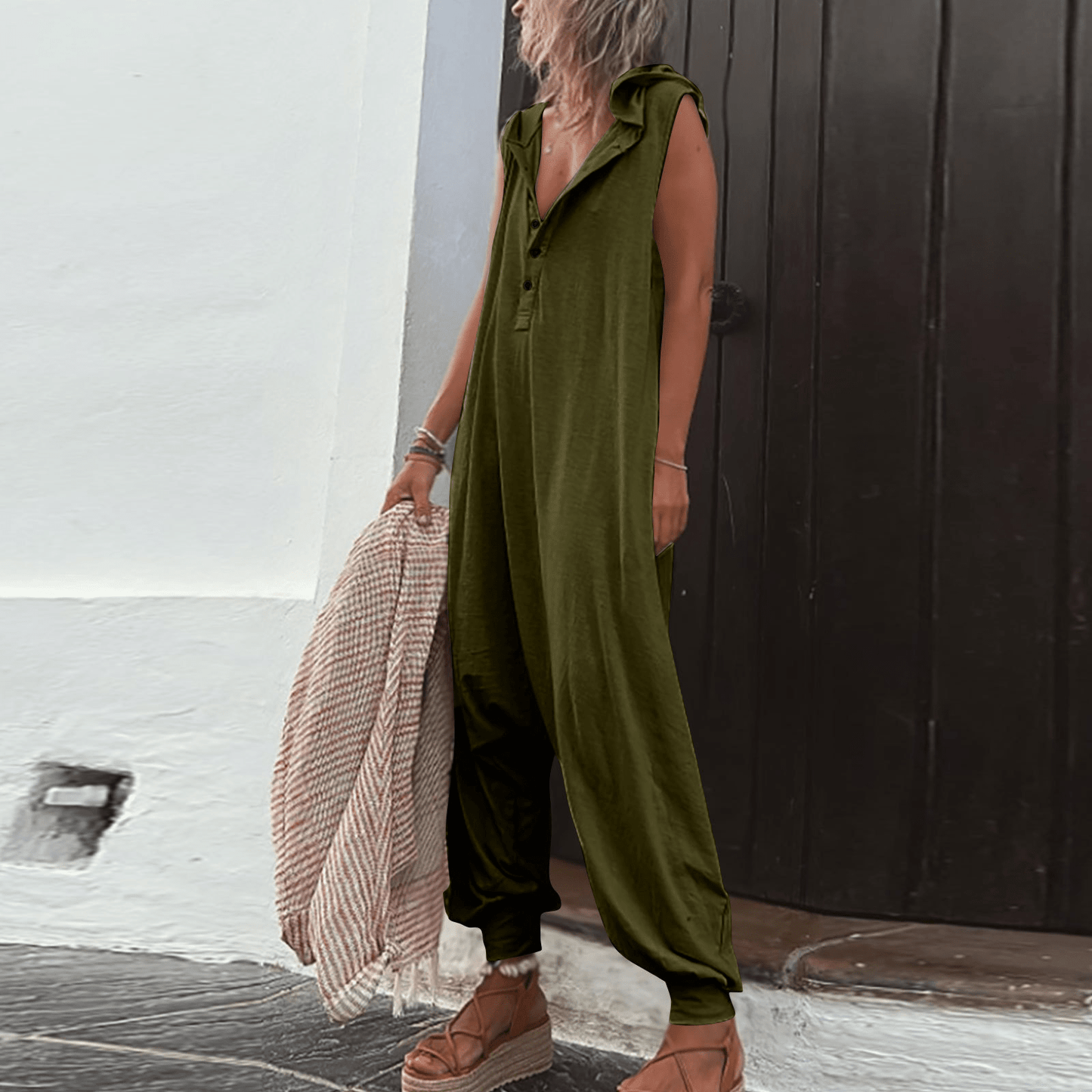 AS | Boho letní overal