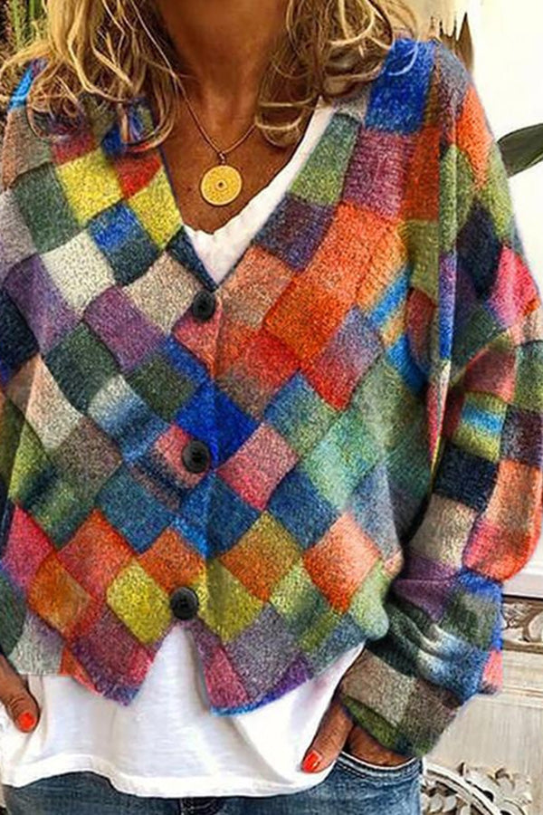 AS | Vintage boho svetr