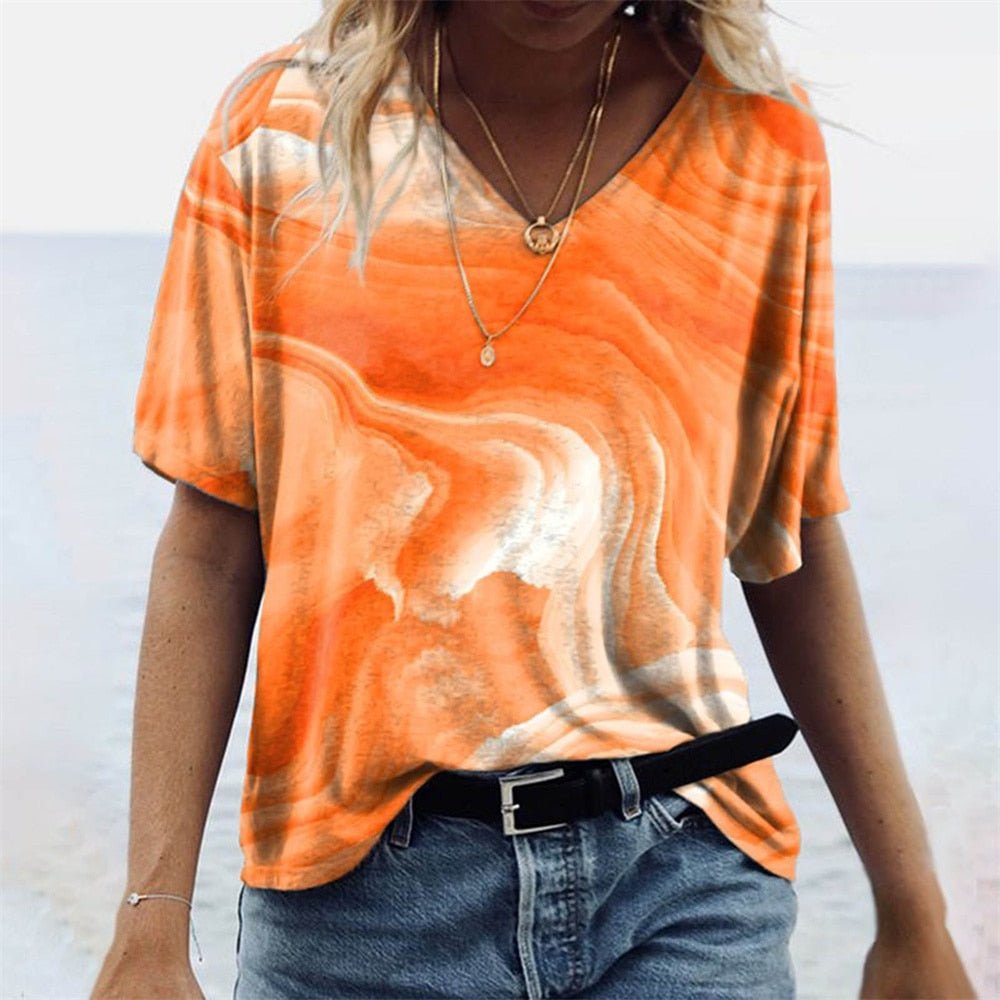 AS | Letní tričko v boho stylu
