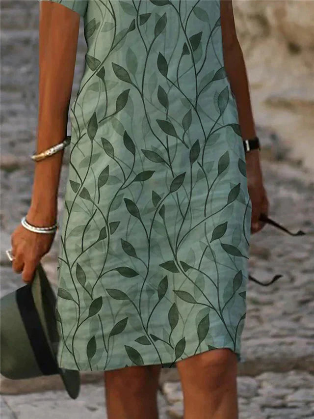 AS | Midi šaty s potiskem