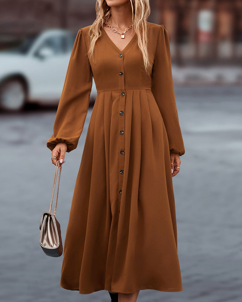 AS | Elegantní podzimní šaty