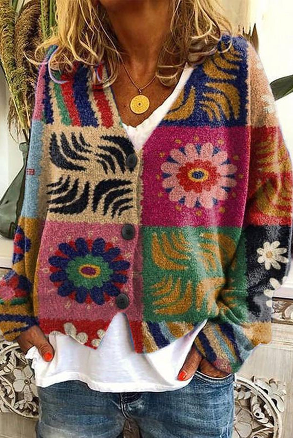 AS | Vintage boho svetr