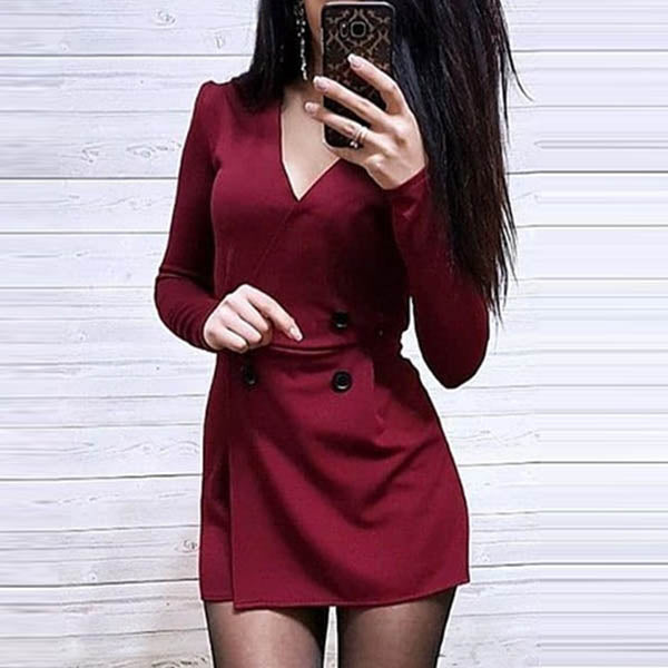 AS | Sexy krátký overal s knoflíky
