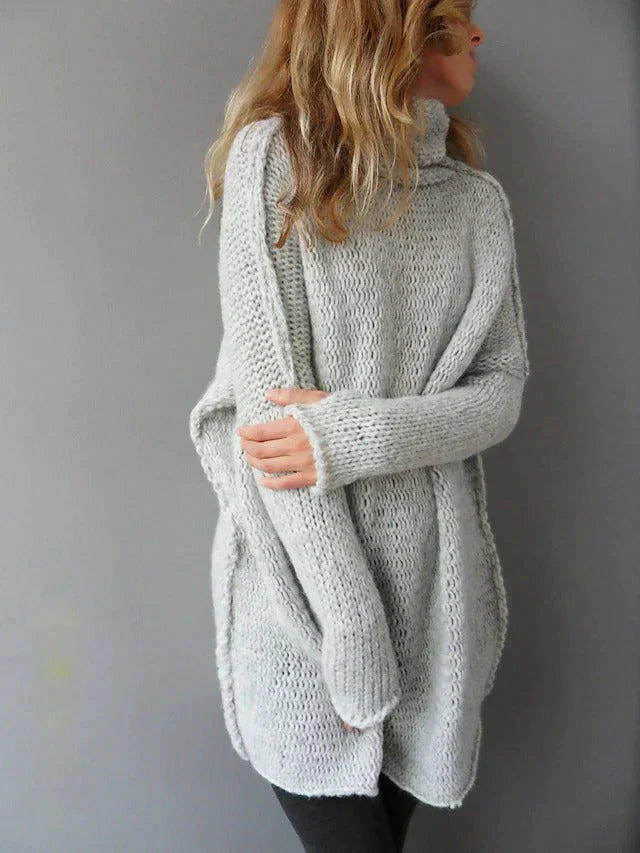 AS | Oversized šedý svetr