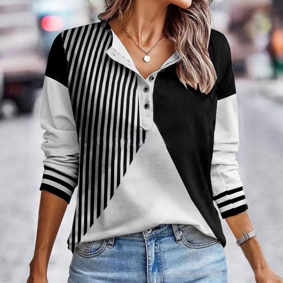 AS | Módní a nenáročná zimní halenka