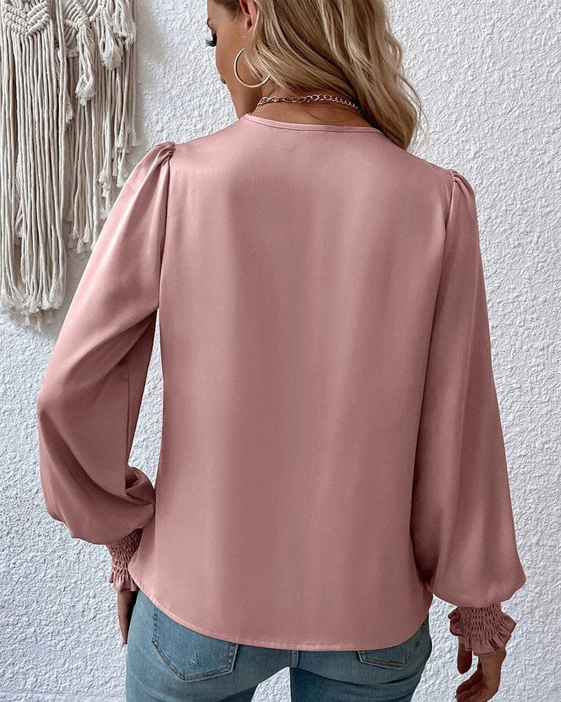 AS | Elegantní hladká halenka