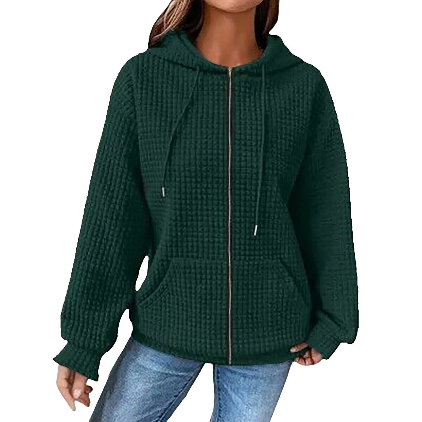 AS | Strukturovaná bunda na zip