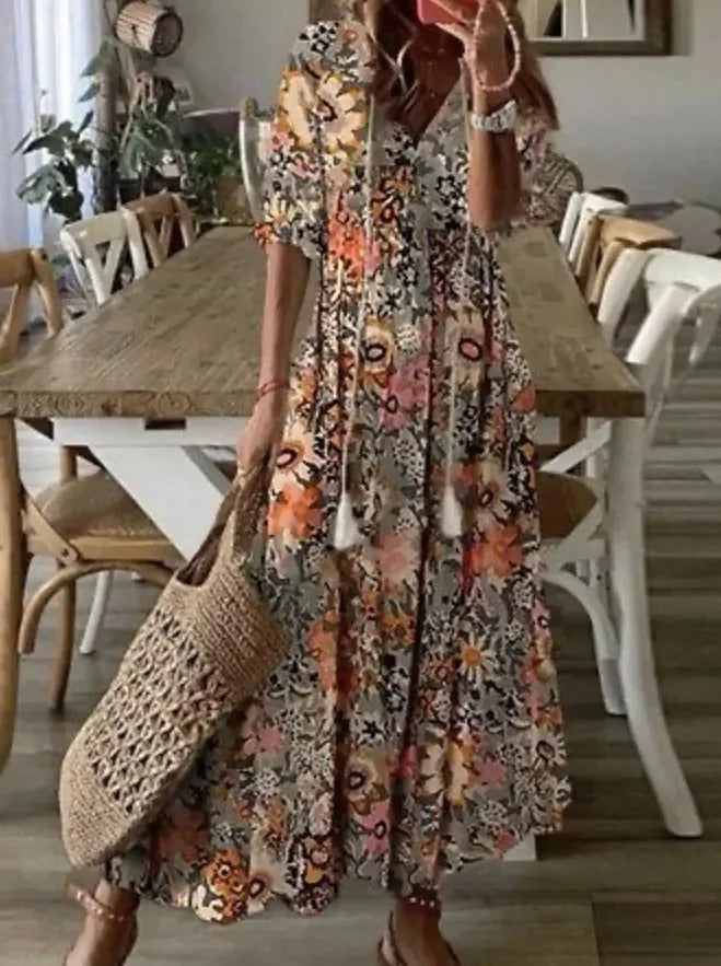AS | Elegantní letní maxi šaty