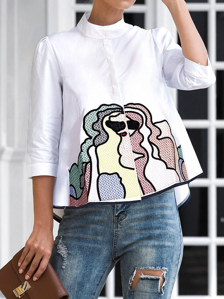 AS | Módní a minimalistická halenka