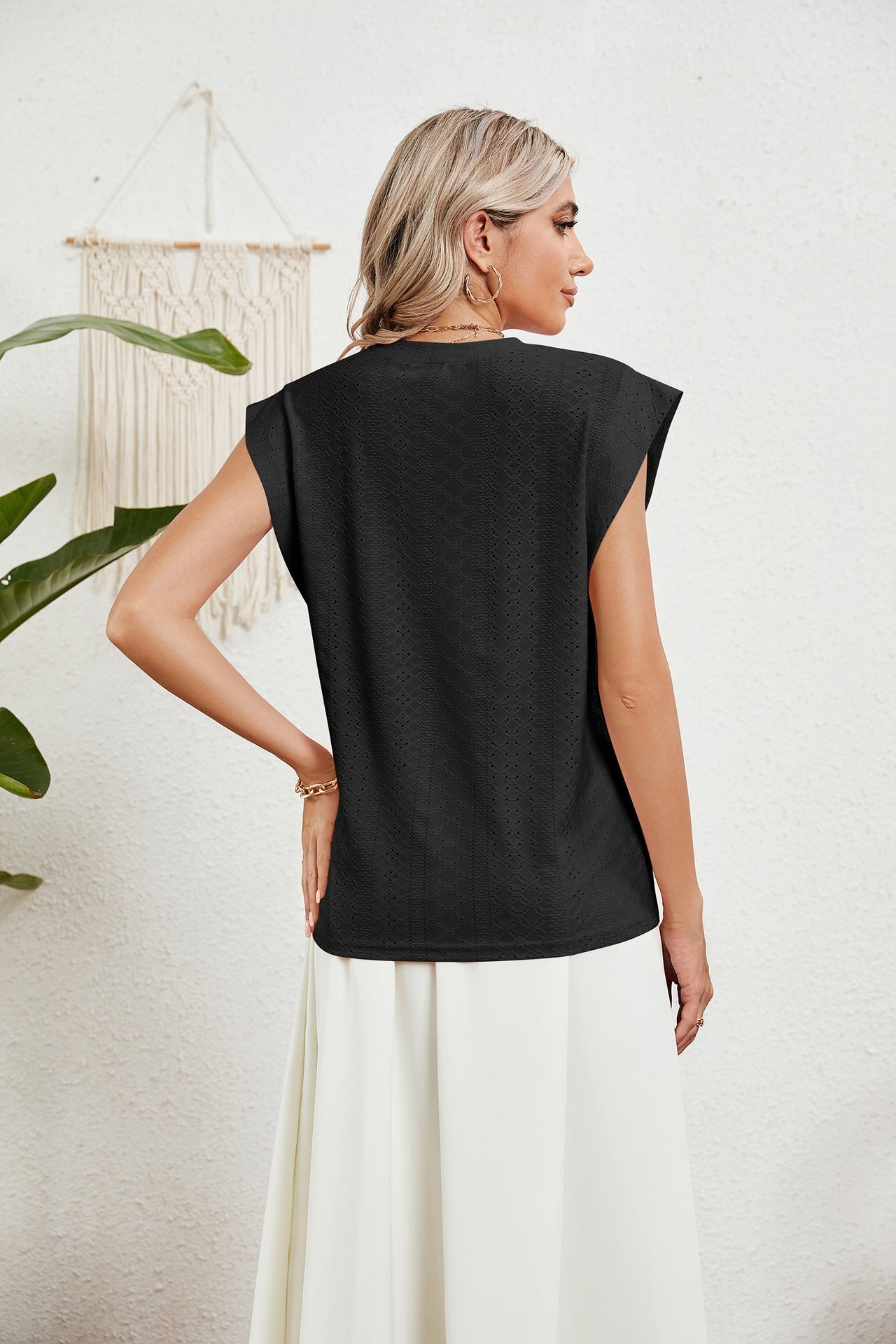 AS | Letní tričko s krátkými rukávy a krempou