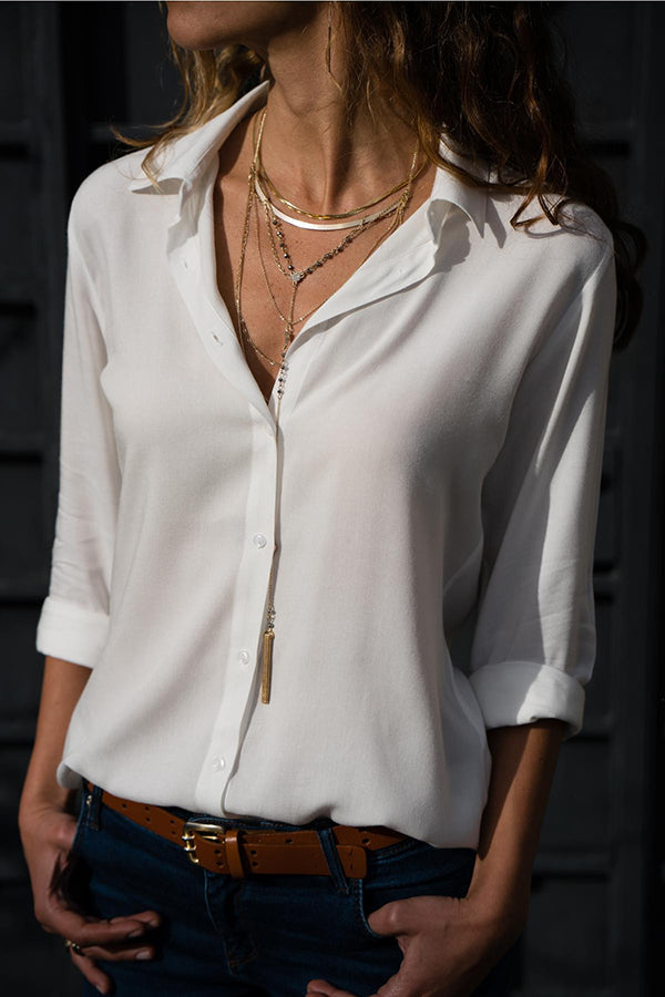 AB | Elegantní košile s knoflíky pro profesionální styl