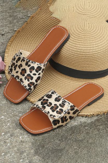 AS | Dámské sandály se zvířecí kůží ve stylu Peep Toe