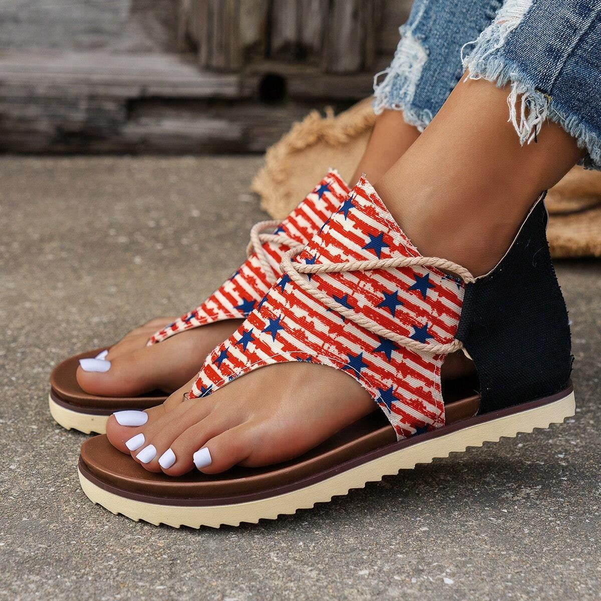 AS | Nové plážové sandály s potiskem na zip