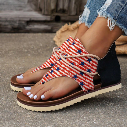 AS | Nové plážové sandály s potiskem na zip