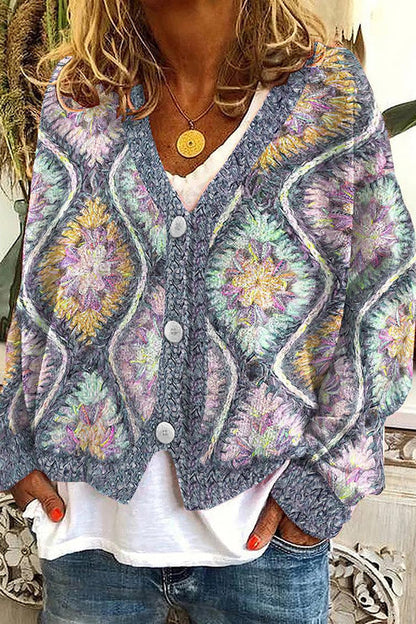 AS | Vintage boho svetr