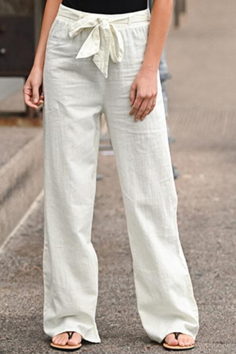 AS | Ležérní rovné kalhoty se širokým pasem(6 barev)