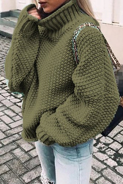 AS | Cosy oversized svetr s želvím výstřihem