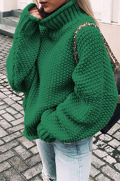 AS | Cosy oversized svetr s želvím výstřihem