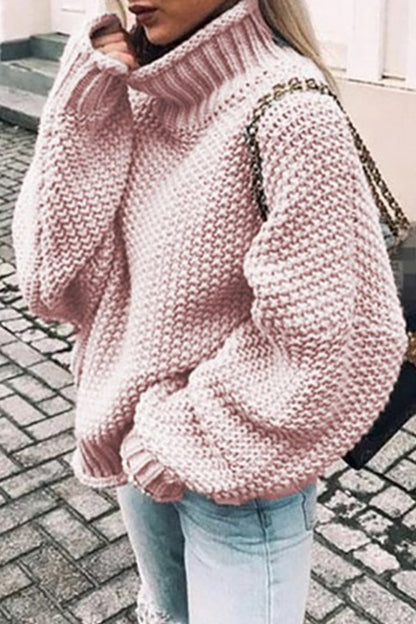 AS | Cosy oversized svetr s želvím výstřihem