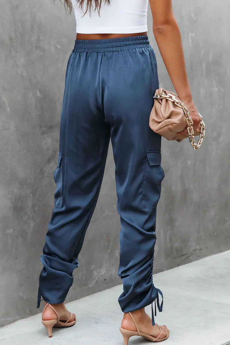 AS | Ležérní jednobarevné volné kalhoty Harlan (3 barvy)