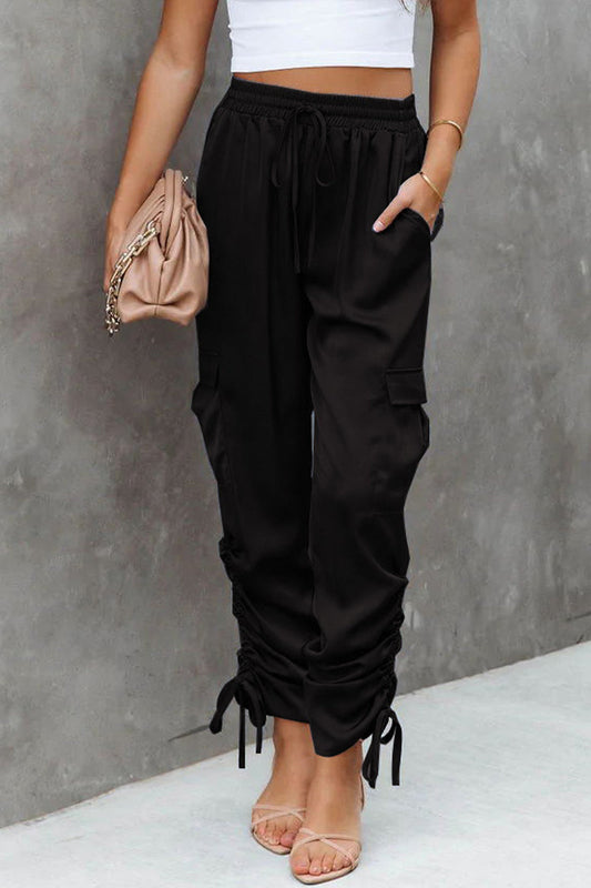 AS | Ležérní jednobarevné volné kalhoty Harlan (3 barvy)