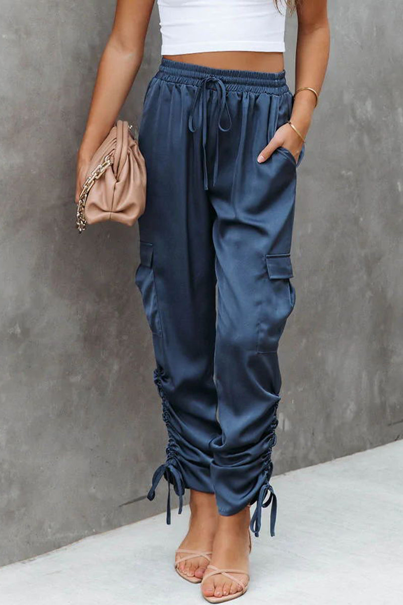 AS | Ležérní jednobarevné volné kalhoty Harlan (3 barvy)