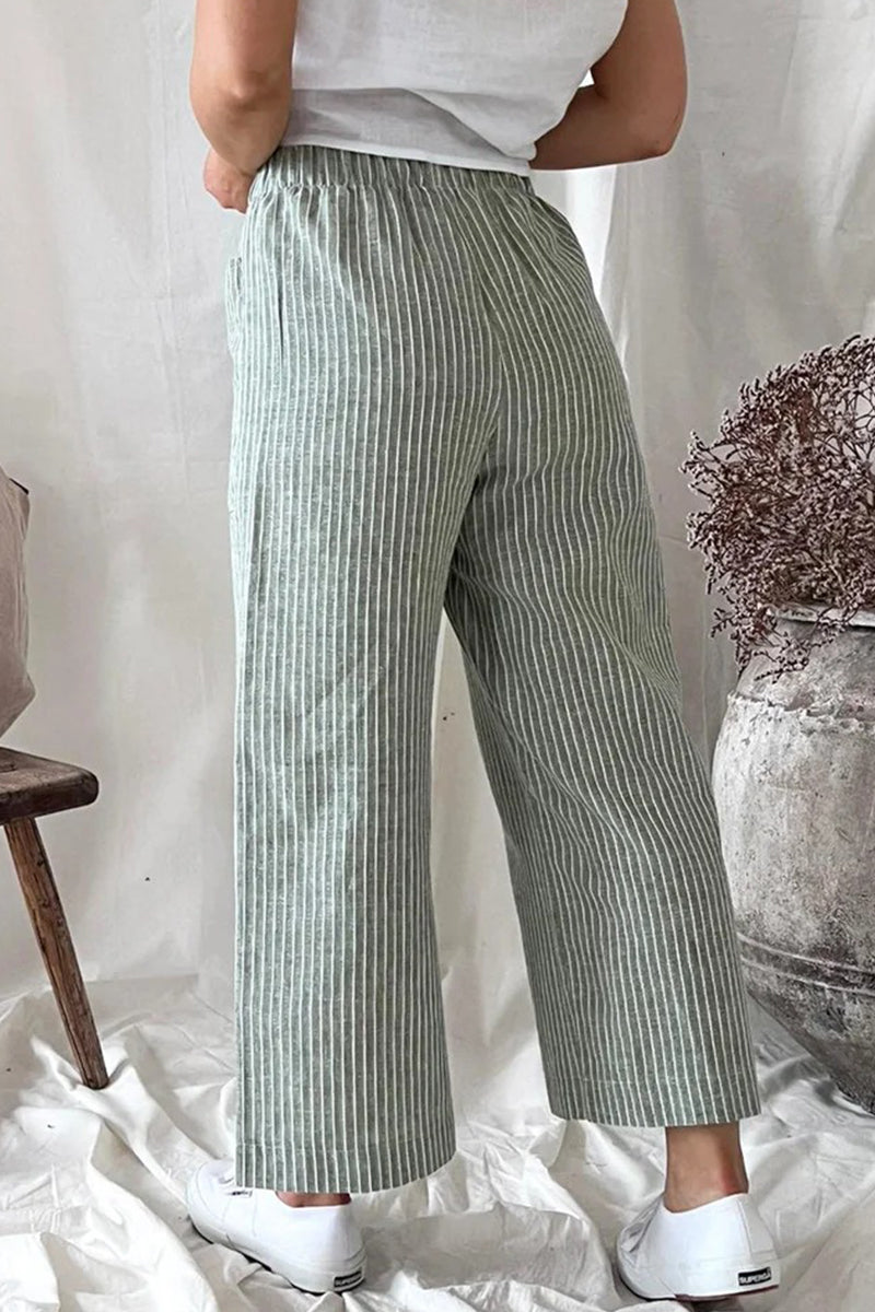 AS | Ležérní pevné tašky volné rovné kalhoty(5 barev)