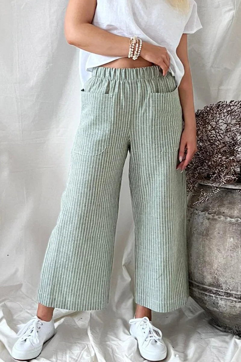 AS | Ležérní pevné tašky volné rovné kalhoty(5 barev)