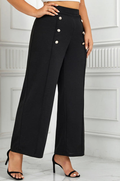 AS | Ležérní pevné patchwork Plus velikost kalhoty