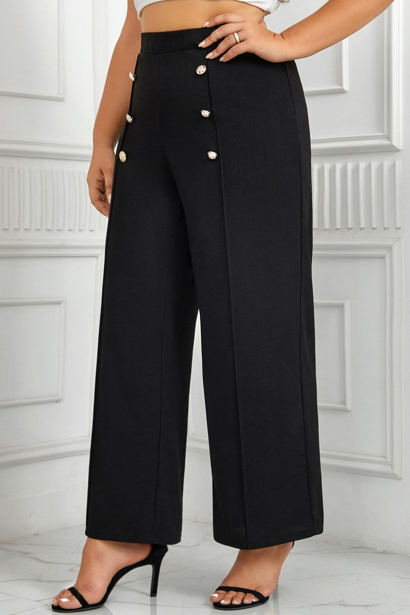 AS | Ležérní pevné patchwork Plus velikost kalhoty