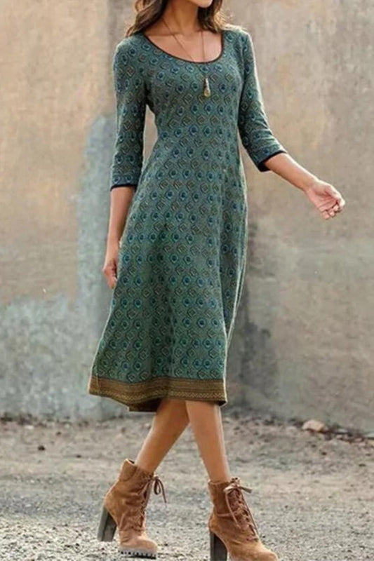 AS | Boho Chic Midi šaty