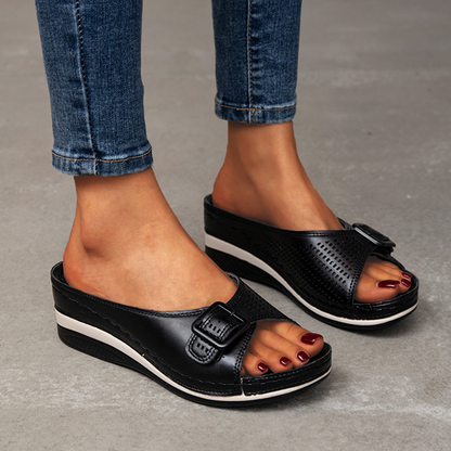 AS | Otevřená obuv na platformě pro volný čas