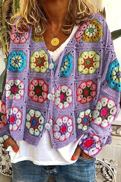 AS | Vintage boho svetr