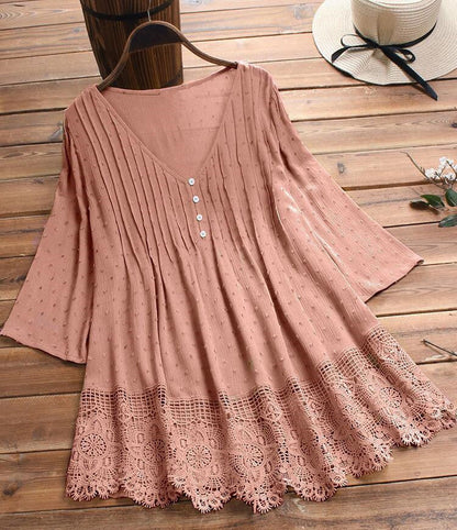 AS | Lehká halenka ve vintage stylu