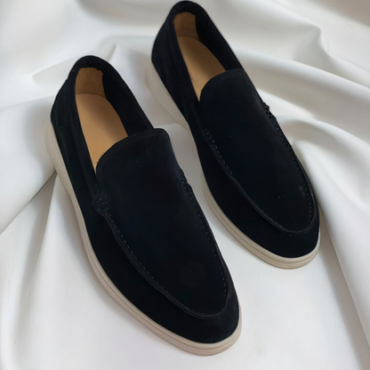 AS | Pánská ležérní obuv Semišové mokasíny Slip On