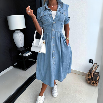 AS | Elegantní letní midi šaty ve stylu vintage