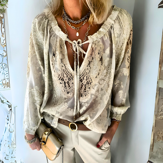 AS | Háčkovaná boho halenka pro ženy