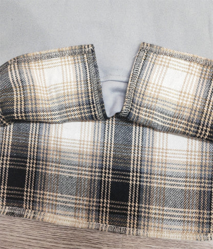 AS | Pohodlná patchworková mikina s dlouhými rukávy