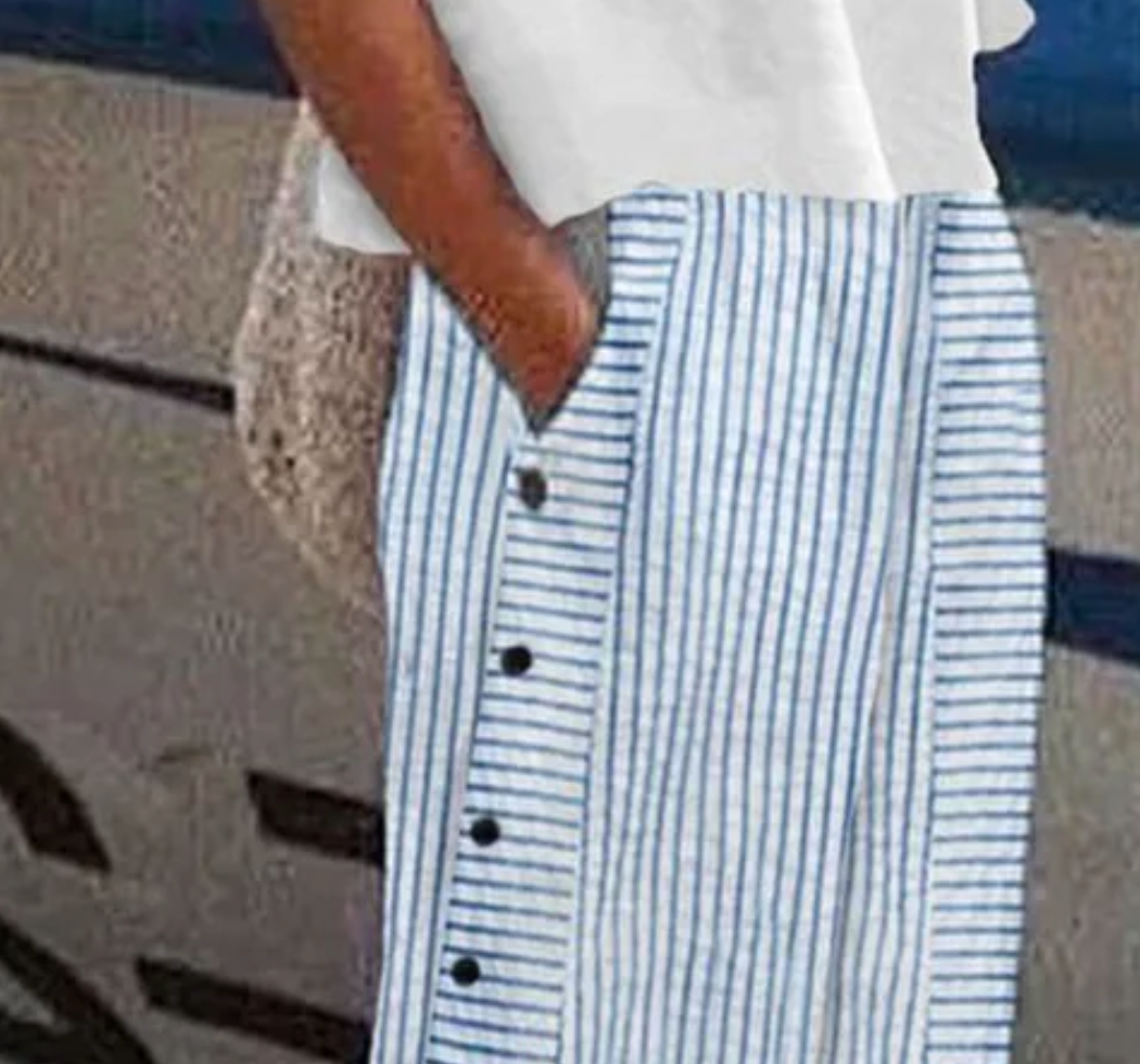 AS | Oblíbené modré kalhoty s bočními kapsami