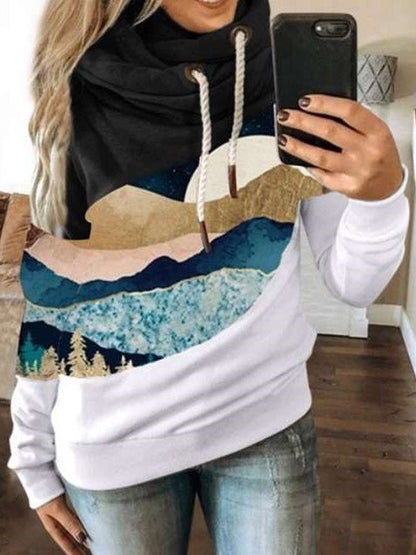 AS | Nekomplikovaná a trendy zimní mikina s kapucí